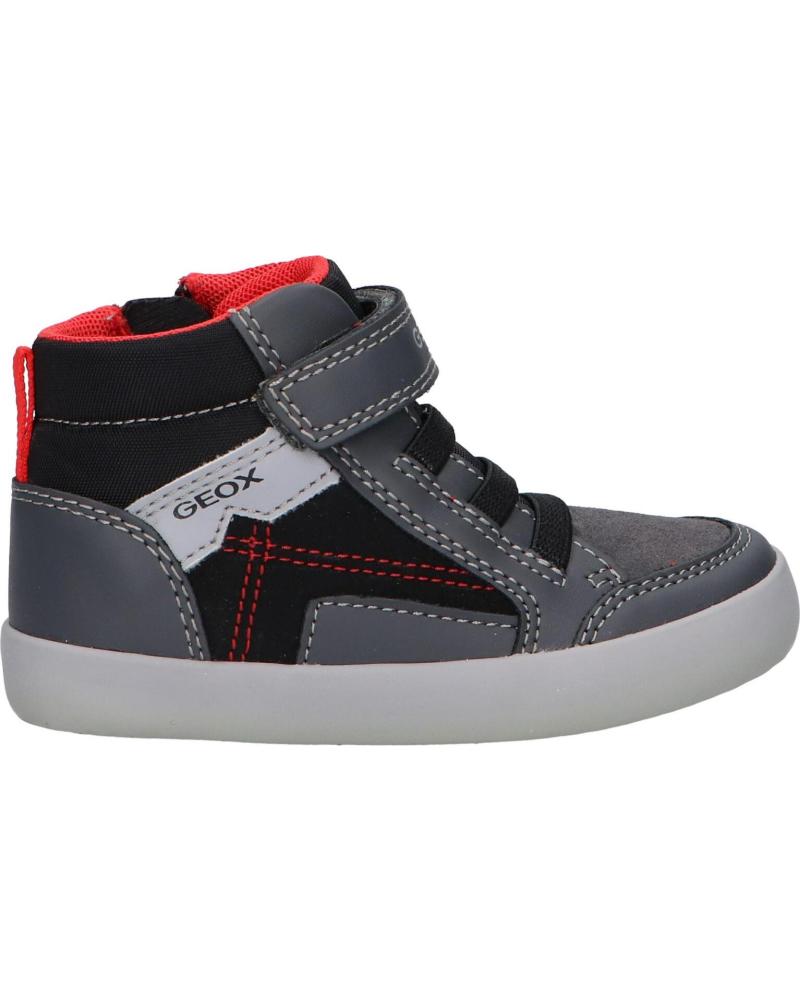 Botines GEOX  de Niño B161NA 054AU B GISLI  C0062 DK GREY-BLACK