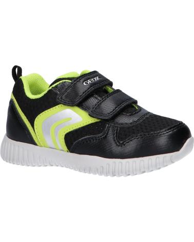 Sneaker GEOX  für Junge B162BA 0CE15 B WAVINESS  C0802 BLACK-LIME