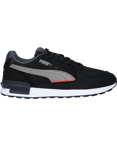 Woman and boy and girl sports shoes PUMA 380738 GRAVITON  04 BLACK-STEEL