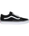 Man and Woman and girl and boy Trainers VANS OFF THE WALL VN000D3HY281 OLD SKOOL  BLACK-WHITE