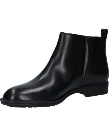 Bottines GEOX  pour Femme D04FYD 00043 D JAYLON C9999 SMOLEA BLACK