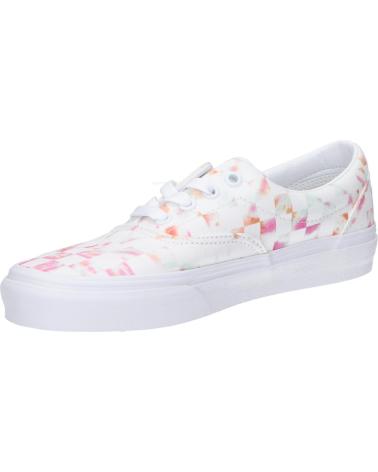 Woman and girl Trainers VANS OFF THE WALL VN0005UEWHT1 ERA AURA CHECKERBOARD  WHITE