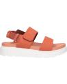 Woman Sandals TIMBERLAND A6148 GREYFIELD SANDAL  ET01 MEDIUM RED SUEDE