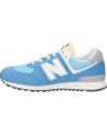 Woman and girl and boy Trainers NEW BALANCE GC574RCA GC574V1  BLUE