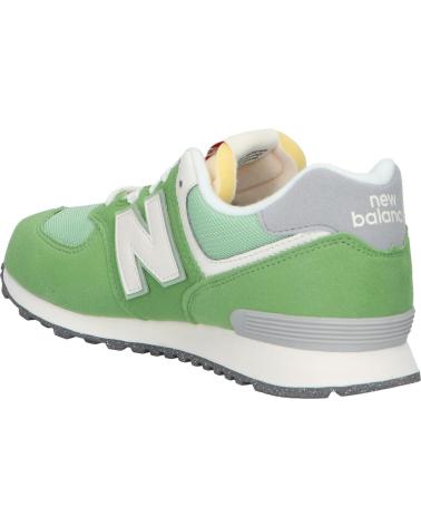 Woman and girl and boy Trainers NEW BALANCE GC574RCC GC574V1  CHIVE