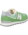 Woman and girl and boy Trainers NEW BALANCE GC574RCC GC574V1  CHIVE