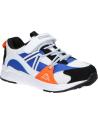 girl and boy Trainers KAPPA 331F7SW LONDON  A31 WHITE-BLUE ROYAL
