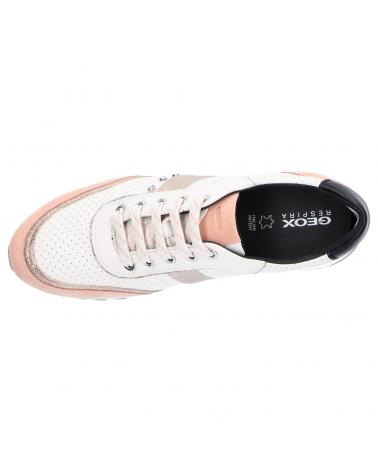 Zapatillas deporte GEOX  de Mujer D02AQA 08522 D TABELYA  C1375 OFF WHT-APRICOT