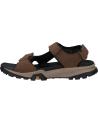 Man Sandals TIMBERLAND A5T48 LINCOLN PEAK  9681 COCOA