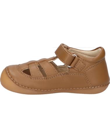 Chaussures KICKERS  pour Fille et Garçon 611084-10 SUSHY  116 CAMEL CLAIR