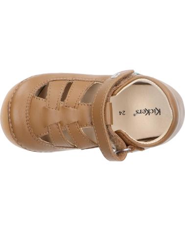 girl and boy shoes KICKERS 611084-10 SUSHY  116 CAMEL CLAIR