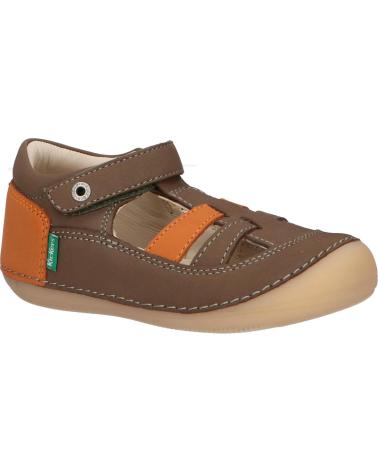 boy shoes KICKERS 927890-10 SUSHY  201 KAKI ORANGE