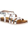 Woman and girl Sandals KICKERS 931651-50 KICK ALICE  16 ARGENT