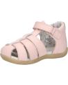 girl Sandals KICKERS 962450-10 BIGFLO  131 ROSE CLAIR