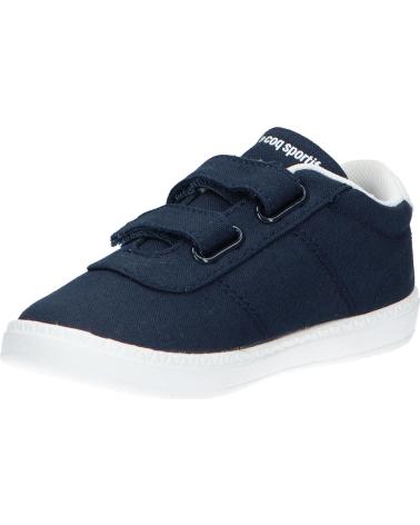 girl and boy Trainers LE COQ SPORTIF 2210153 COURT ONE INF  DRESS BLUE