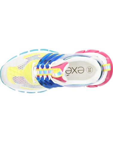 Zapatillas deporte EXE  pour Femme 23EX08-1  PU BLUE BEIGE