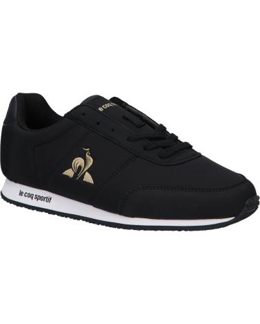 Woman and girl and boy Trainers LE COQ SPORTIF 2320571 RACERONE  BLACK-OLD BRASS