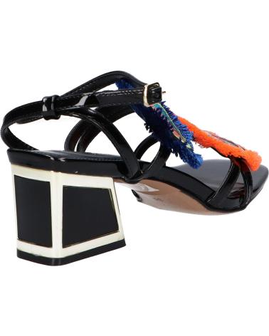 Sandalen EXE  für Damen LUISA-406  PATENT BLACK