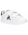 Sneaker LE COQ SPORTIF  für Mädchen und Junge 2210149 COURTSET INF  OPTICAL WHITE