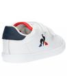 girl and boy sports shoes LE COQ SPORTIF 2210149 COURTSET INF  OPTICAL WHITE