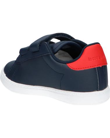 Sneaker LE COQ SPORTIF  für Mädchen und Junge 2210150 COURTSET INF  DRESS BLUE