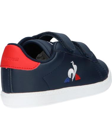 girl and boy Trainers LE COQ SPORTIF 2210150 COURTSET INF  DRESS BLUE