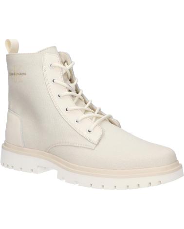 Stivaletti CALVIN KLEIN  per Uomo YM0YM00982 EVA BOOT MID  YBI TRIPLE CREAMY WHITE