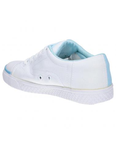 Woman and girl and boy Trainers DUNLOP 35000  BLANCO-CELESTE