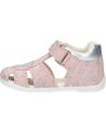 Sandales GEOX  pour Fille B251QC 0AW54 B ELTHAN  C8237 LT ROSE-SILVER
