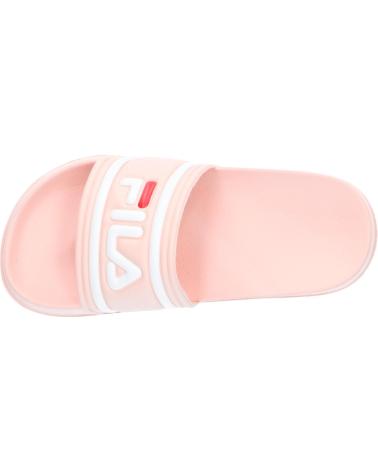  Sandals and flip flops for girl FILA 1010934 40063  PALE ROSETTE