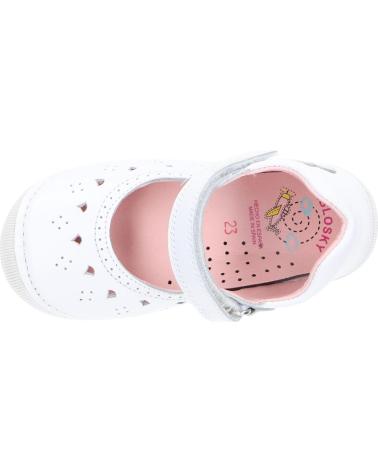 girl Flat shoes PABLOSKY 630202  BLANC