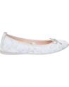 girl Flat shoes PABLOSKY 347027  BLEU ET BLANC