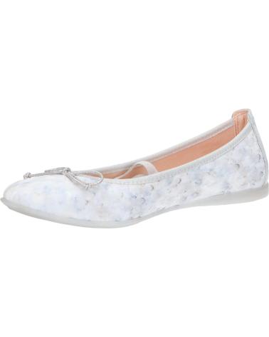girl Flat shoes PABLOSKY 347027  BLEU ET BLANC