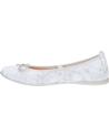 girl Flat shoes PABLOSKY 347027  BLEU ET BLANC