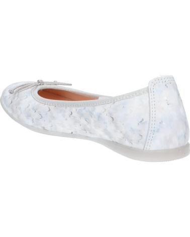 girl Flat shoes PABLOSKY 347027  BLEU ET BLANC