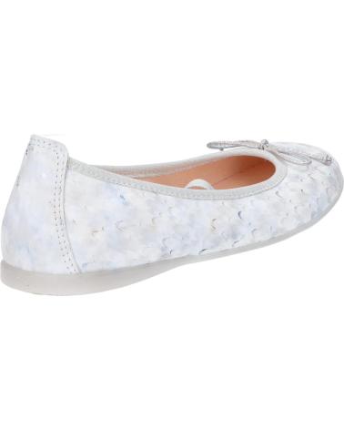 girl Flat shoes PABLOSKY 347027  BLEU ET BLANC