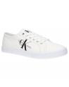 Sneaker CALVIN KLEIN  für Herren YM0YM00306YAF ESSENTIAL VULCANIZED  YAF BRIGHT WHITE