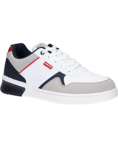Woman and girl and boy Zapatillas deporte LEVIS VNEV0002S NEVADA  0061 WHITE