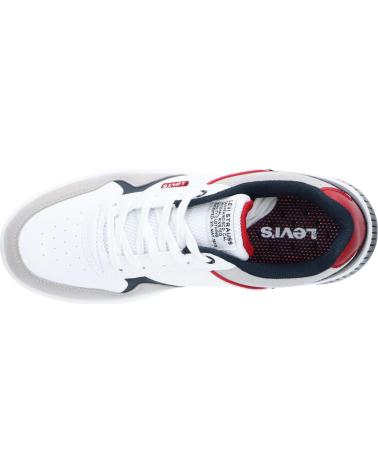 Woman and girl and boy Zapatillas deporte LEVIS VNEV0002S NEVADA  0061 WHITE