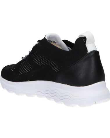 Woman and girl Trainers GEOX D15NUA 0006K D SPHERICA  C9999 BLACK