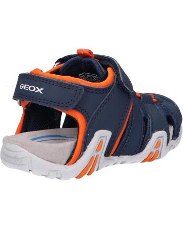 Sandali GEOX  per Bambino B1524A 0CE15 B KRAZE  C0659 NAVY-ORANGE