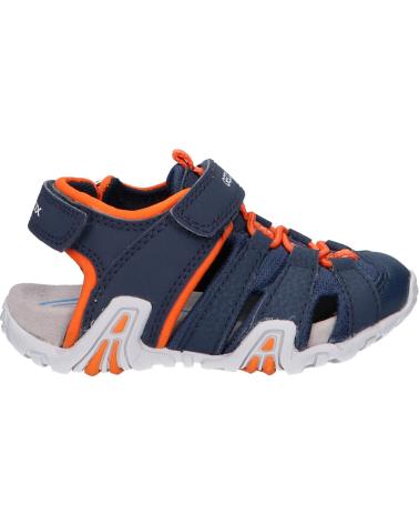 Sandalias GEOX  de Niño B1524A 0CE15 B KRAZE  C0659 NAVY-ORANGE