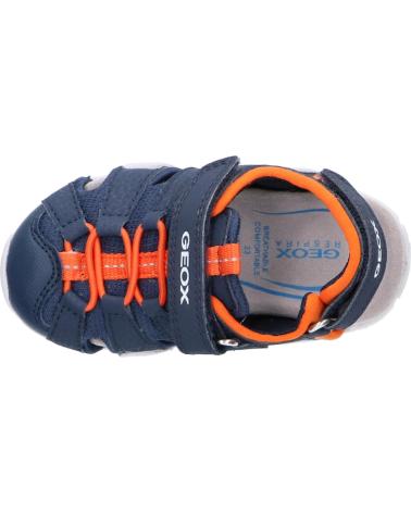 Sandali GEOX  per Bambino B1524A 0CE15 B KRAZE  C0659 NAVY-ORANGE