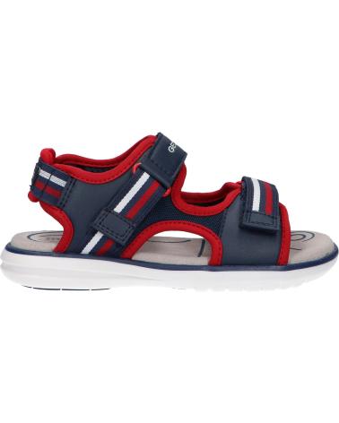 Sandalen GEOX  für Junge J25DRA 0BC14 J MARATEA  C0735 NAVY-RED