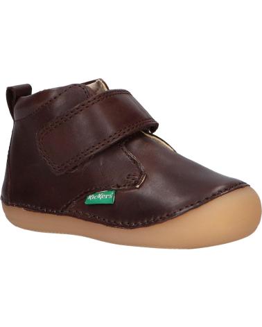 Bottes KICKERS  pour Fille 830346-10 SABIO  92 MARRON