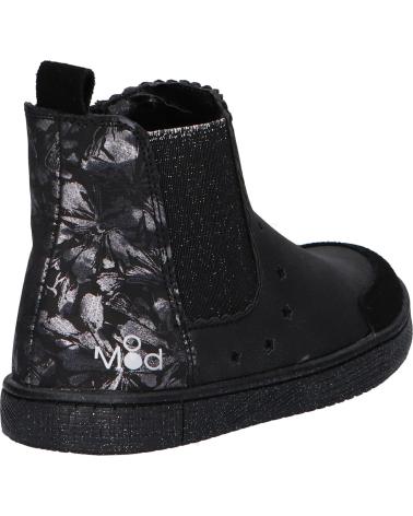 Bottines MOD8  pour Fille 832018-30 BLANOU  81 NOIR FLEURS