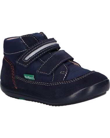 boy boots KICKERS 878570-10 KIKOOD  10 MARINE