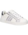 girl Trainers GEOX J024MG 05422 J DJROCK  C0007 WHITE-SILVER