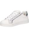 girl Trainers GEOX J024MG 05422 J DJROCK  C0007 WHITE-SILVER