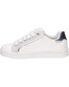 girl Trainers GEOX J024MG 05422 J DJROCK  C0007 WHITE-SILVER